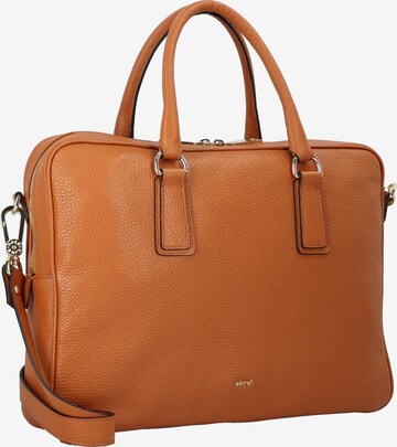 ABRO Document Bag 'Adria' in Brown