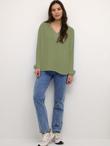 Kaffe Blouse 'Amber' in Green