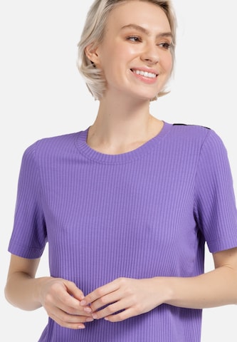 HELMIDGE Blouse in Purple