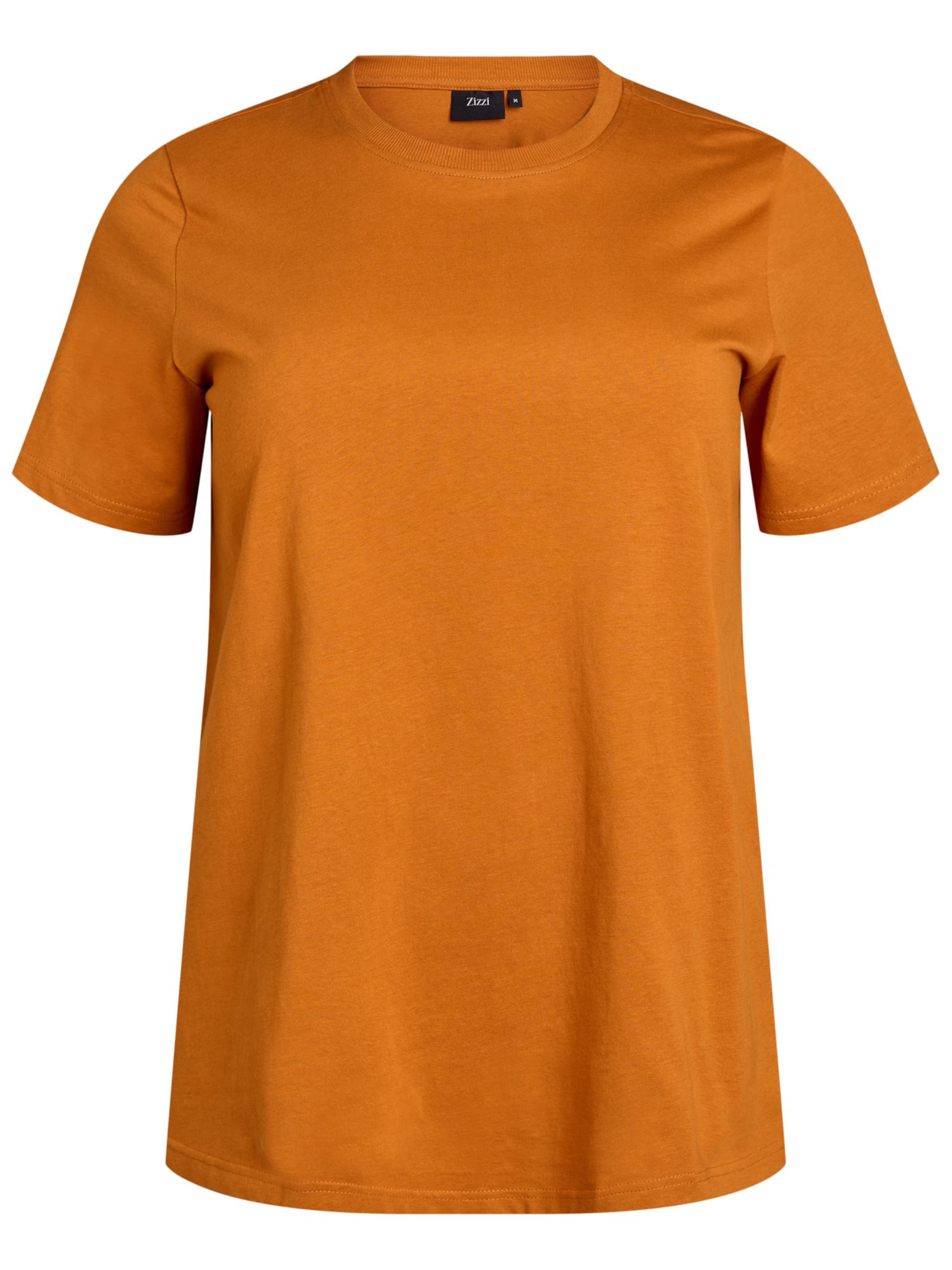 Zizzi Póló 'Charlin' - narancs: elől