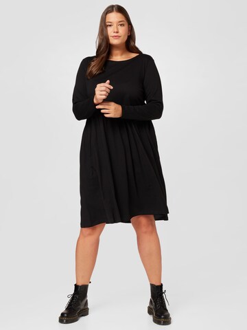 ONLY Carmakoma Dress 'APRIL' in Black: front