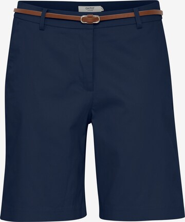 Oxmo Regular Shorts 'Daney' in Blau: predná strana