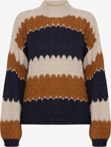 ICHI Sweater 'Osansa' in Beige: front