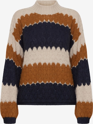 ICHI Sweater 'Osansa' in Beige: front