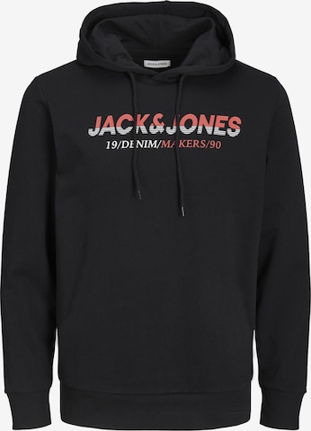 JACK & JONES Sweatshirt i sort: forside