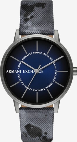 ARMANI EXCHANGE Analoguhr in Silber: predná strana