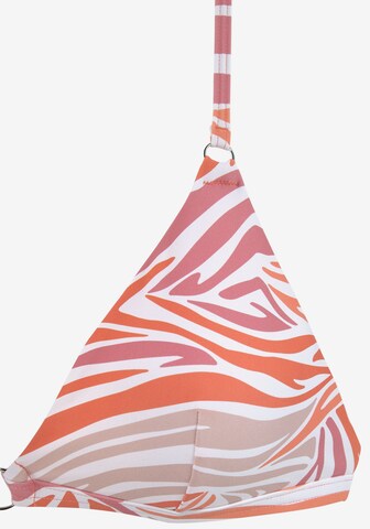 SUNSEEKER Triangle Bikini top in Orange