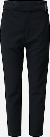 Pantalon à plis Salsa Jeans en noir : devant