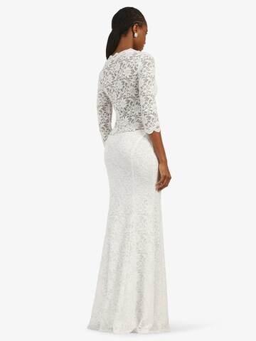 Robe de soirée Kraimod en blanc