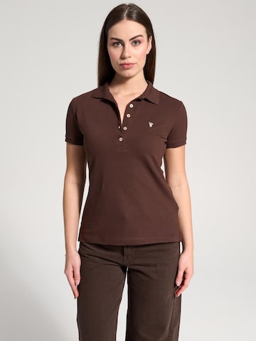 NOWIHT Shirt 'Beatrice'‌‌‌‌‌‌‌‌‌ in Braun