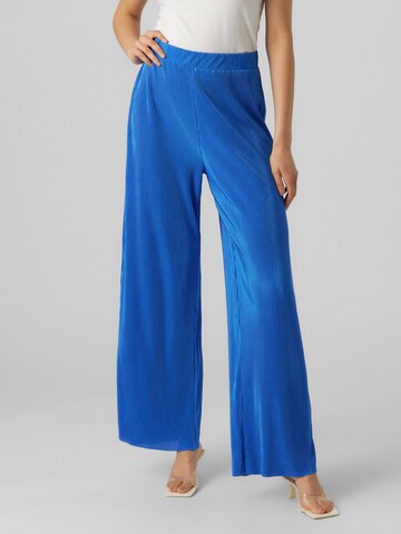 VERO MODA Loosefit Broek 'HIA' in Blauw: voorkant