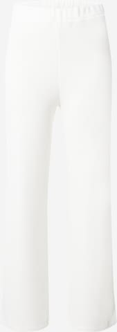 OVSWide Leg/ Široke nogavice Hlače - bijela boja: prednji dio