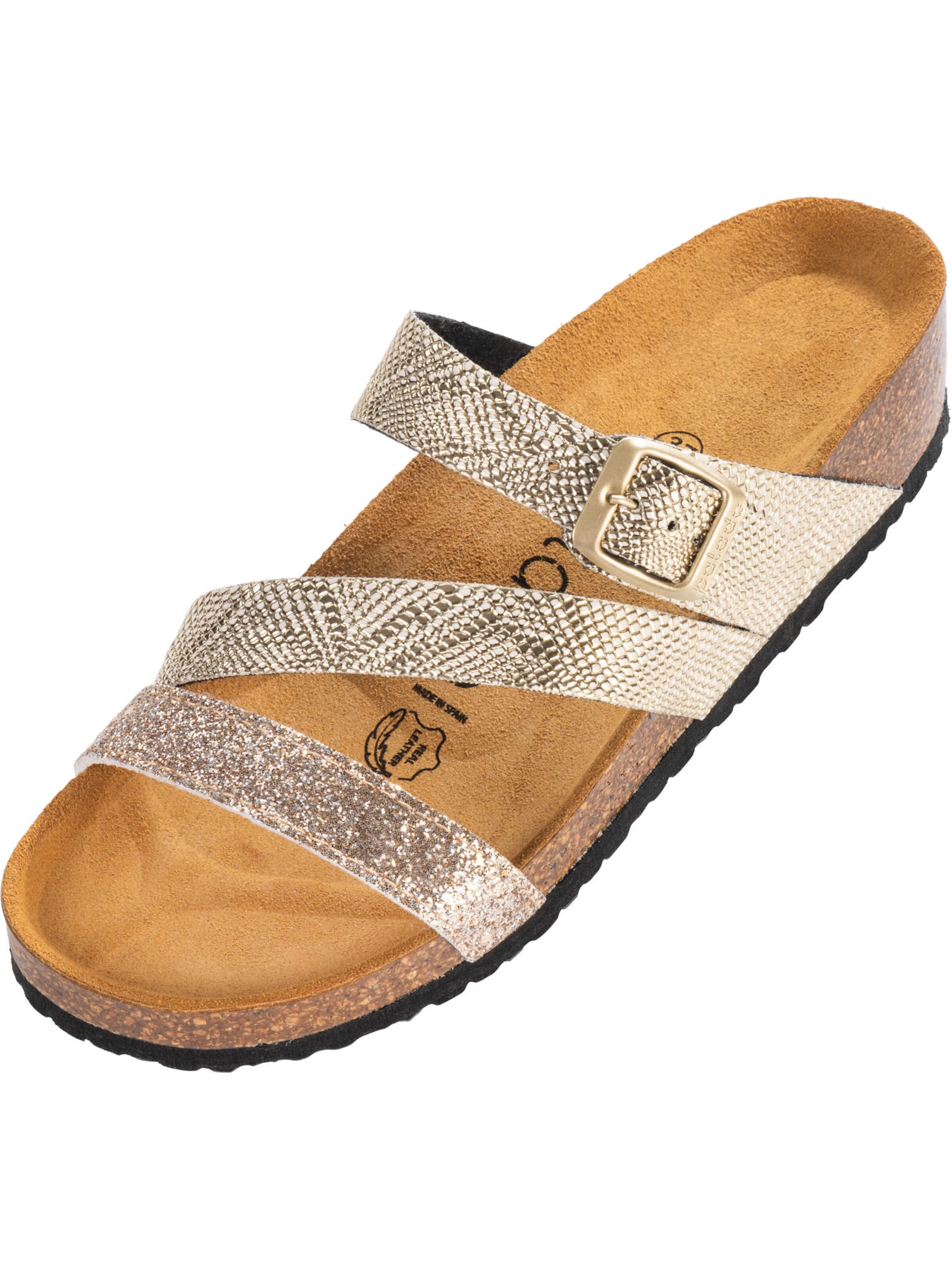 Palado Mule 'Palado Chios' in Gold: front