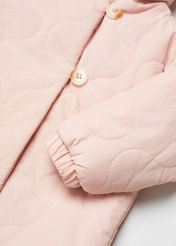 MANGO KIDS Winter Jacket 'Spring' in Pink