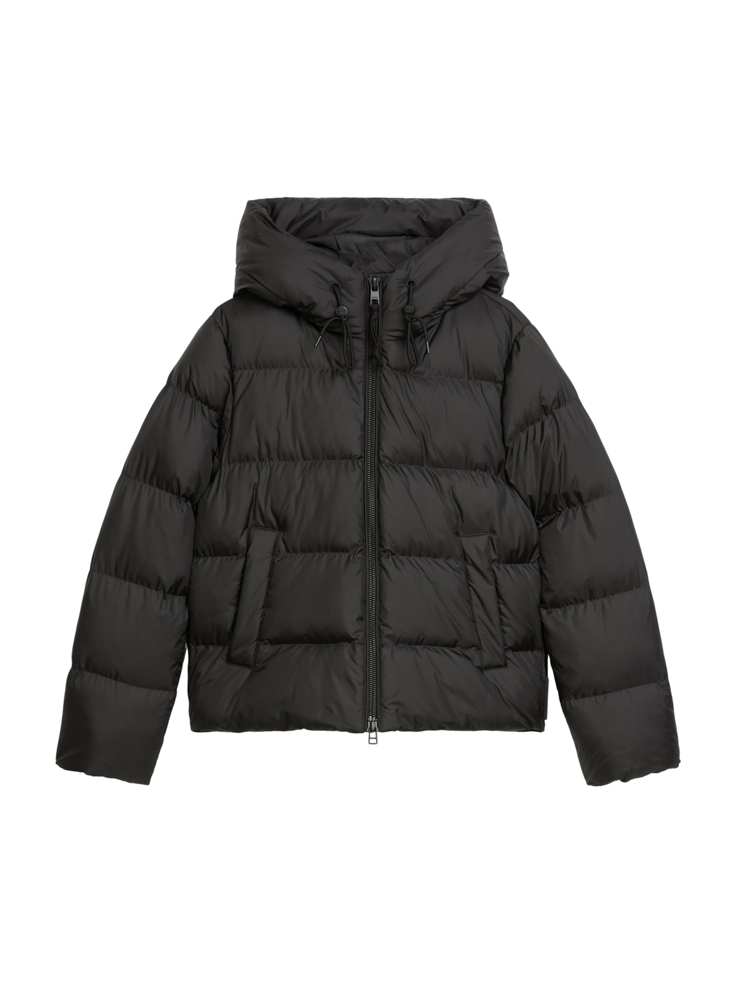 Marc O'Polo DENIM Winterjas in Zwart: voorkant