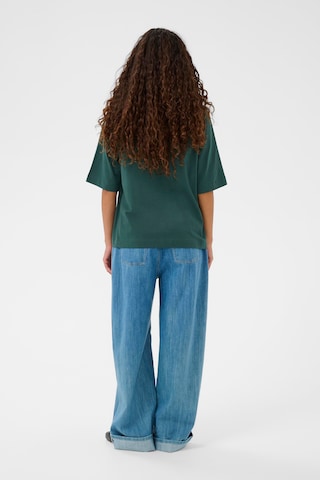T-shirt 'SLJina' SOAKED IN LUXURY en vert