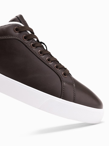 Ombre Sneakers laag in Bruin