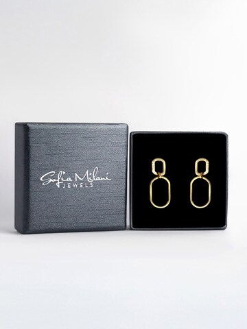 Sofia Milani Ohrringe 'Oval'‌‌‌‌‌ in Gold