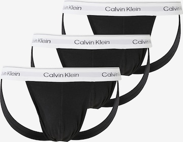 Calvin Klein Underwear Трусы-слипы в Черный: спереди