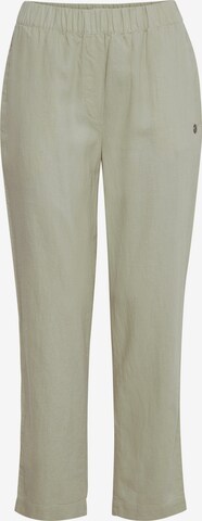 Oxmo Tapered Broek in Groen: voorkant