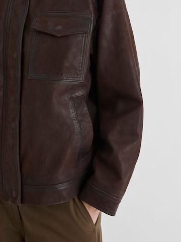Veste mi-saison ROUGE EDIT en marron