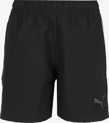 PUMA Regular Pants 'Teamliga Sideline' in Black: front
