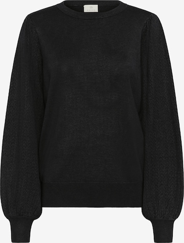 Kaffe Sweater in Black: front
