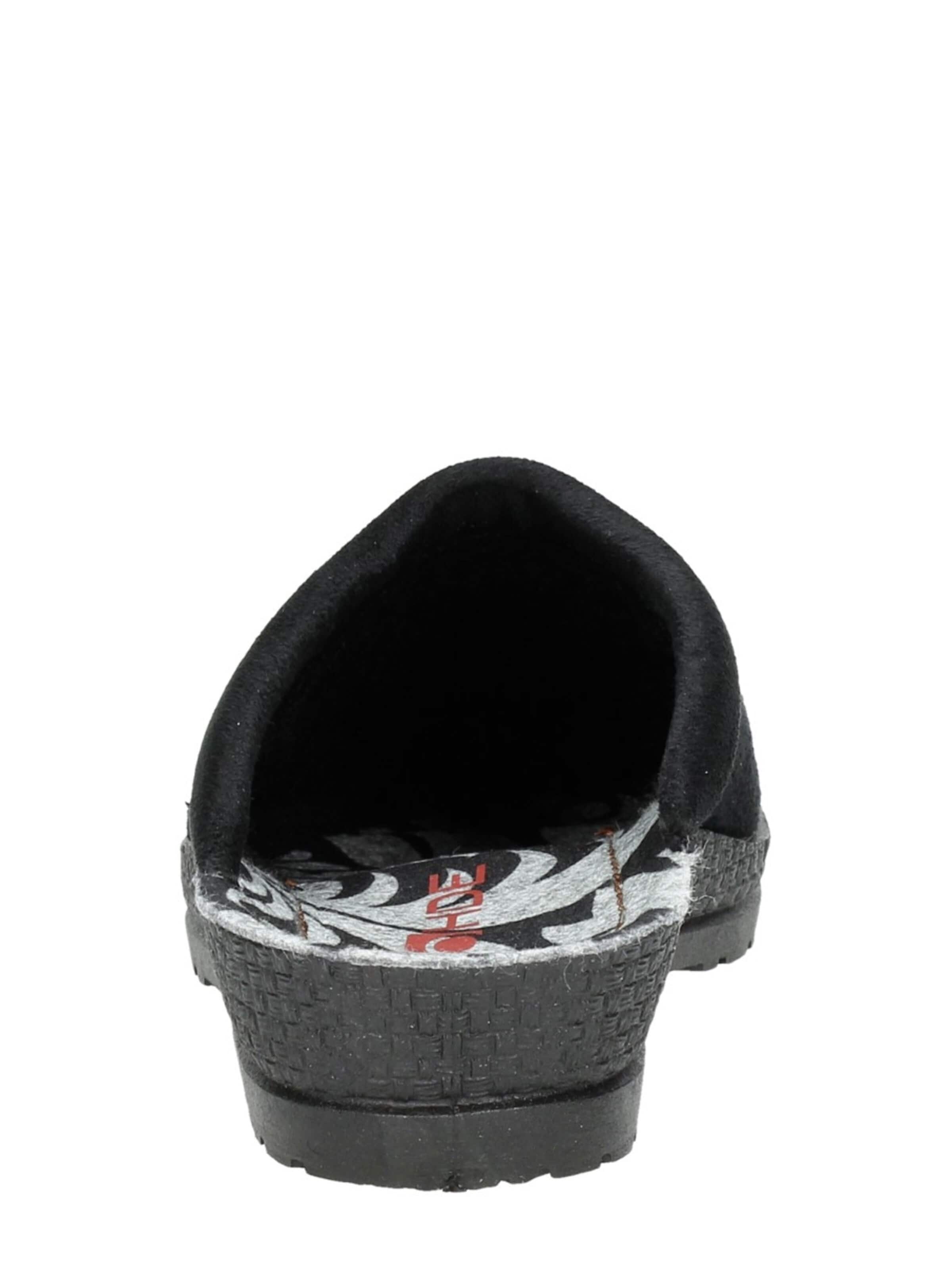 Pantoufle 'Dames pantoffels' ROHDE en noir