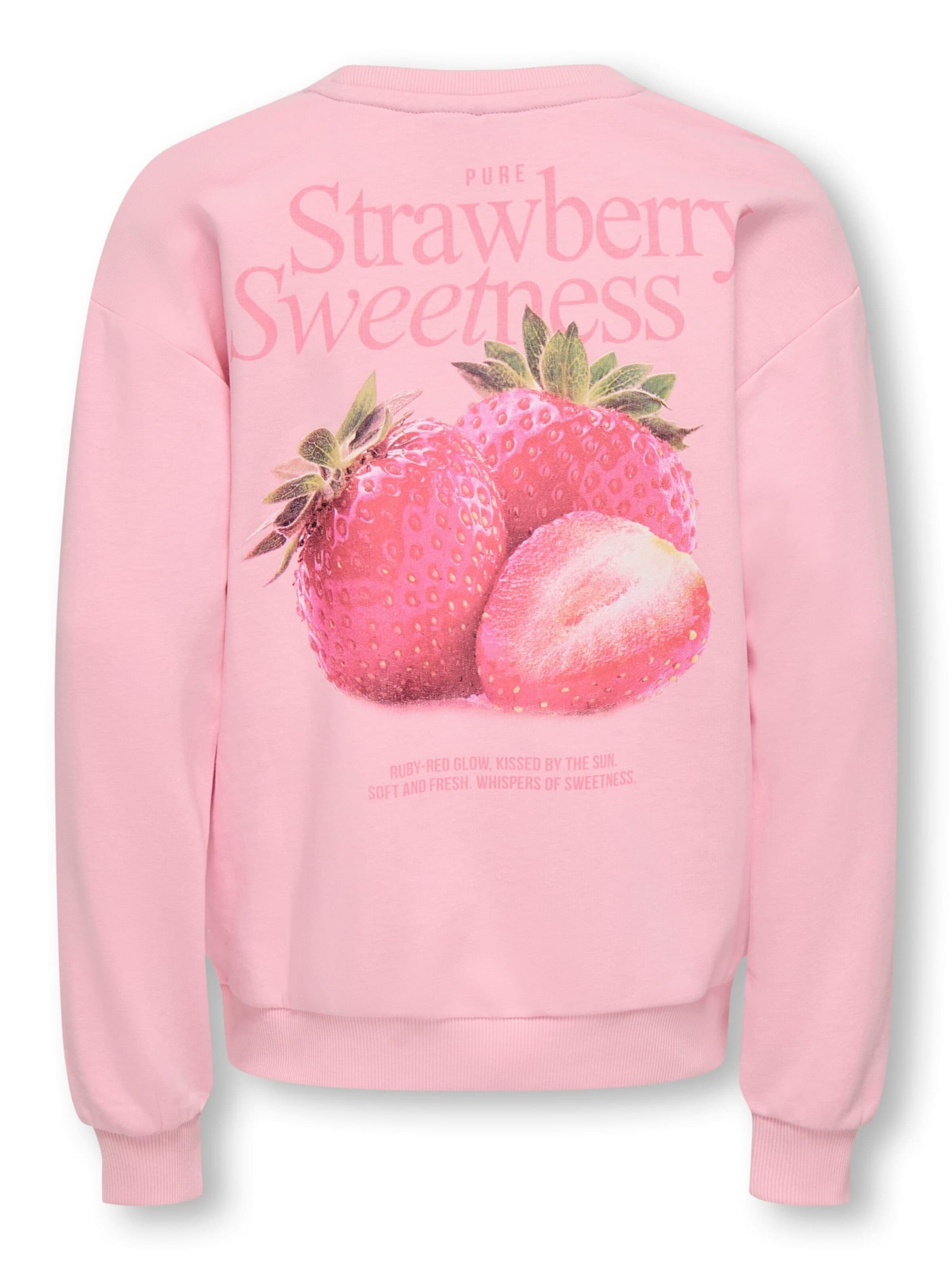 ONLY Sweatshirt 'Philea' in Pink