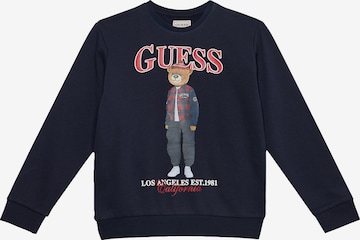 GUESS Collegepaita värissä sininen: etupuoli