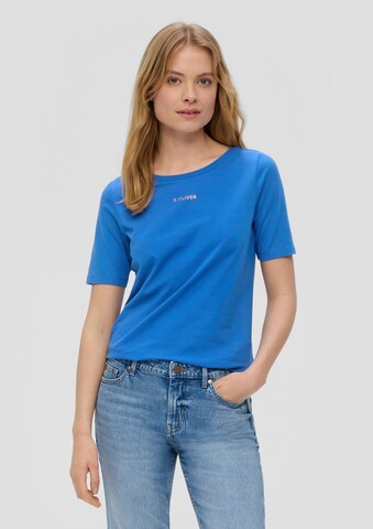 s.Oliver T-Shirt in Blau: predná strana