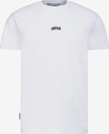 Unfair Athletics Shirt in White: front