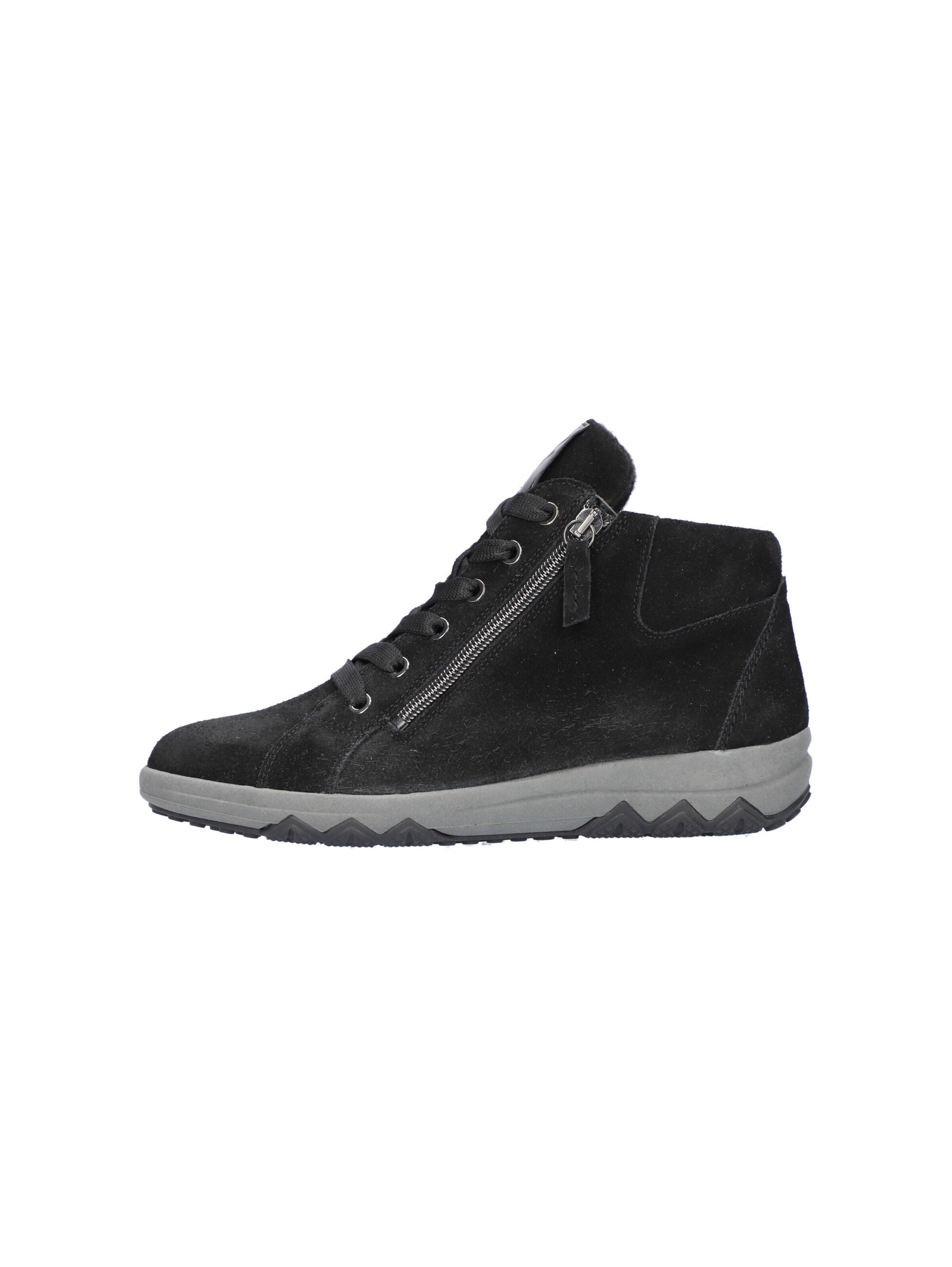 WALDLÄUFER Lace-up bootie 'H-Teresa' in Black