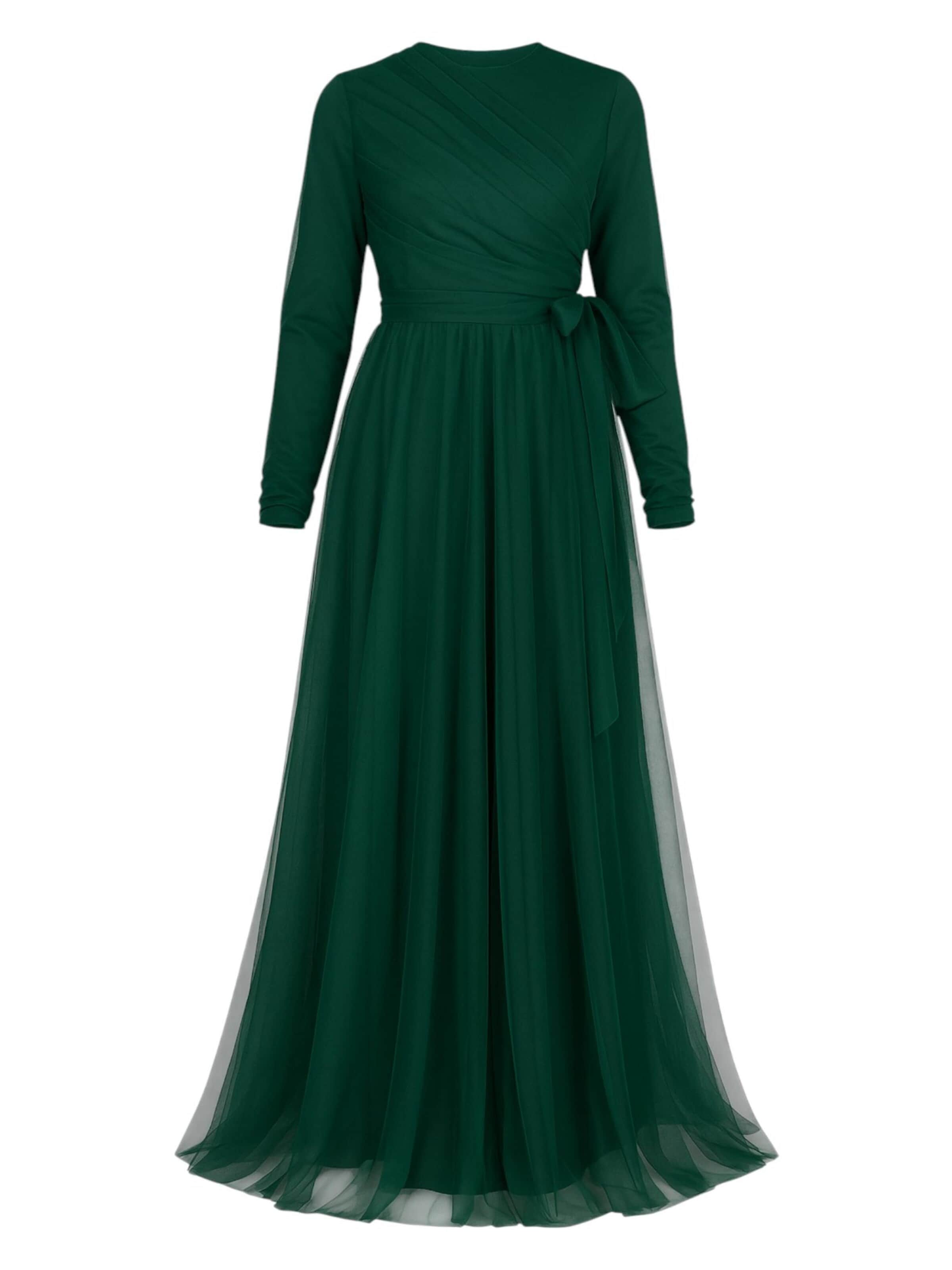 fashionshowcase Evening Dress 'INCI' in Green: front