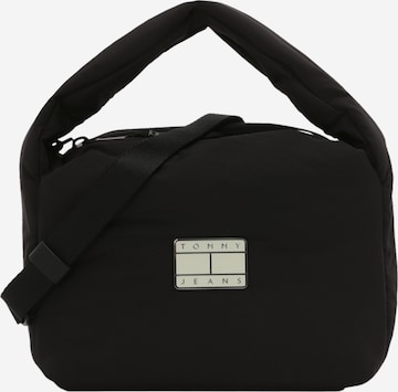 Borsa a mano 'Hype' di Tommy Jeans in nero: frontale