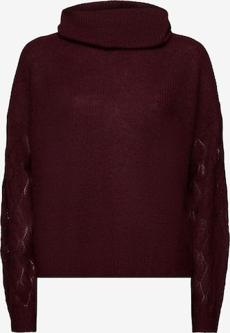 Pull-over ESPRIT en rouge : devant