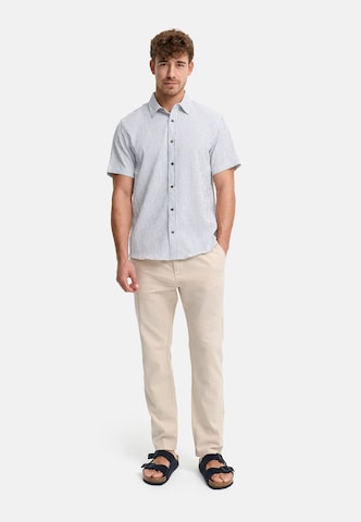 INDICODE JEANS Regular fit Overhemd 'Bimler' in Blauw