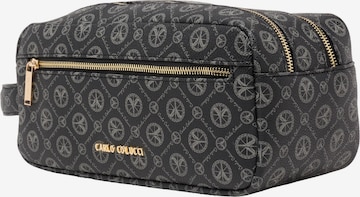 Carlo Colucci Make up tas in Zwart