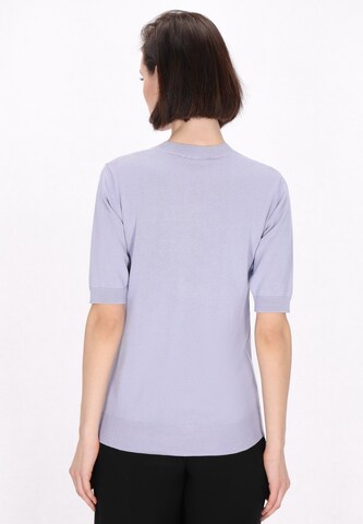 usha BLACK LABEL Свитер в Лиловый