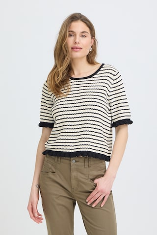 Pulz Pullover 'PZCENTA' i hvid