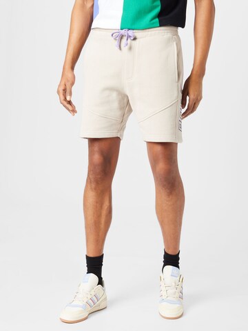 Young Poets Regular Pants in Beige: front