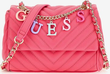 GUESS Bag in Pink: front