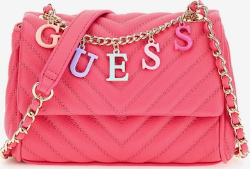 GUESS Bag in Pink: front