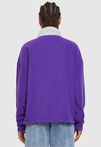 Urban Classics Fleece jacket in Purple