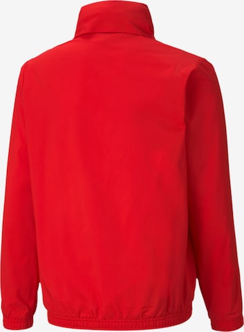 PUMA Athletic Jacket 'TeamRISE' in Red