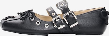 Ballerina di Desigual in nero: frontale