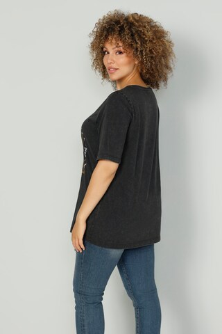 MIAMODA Shirt in Black