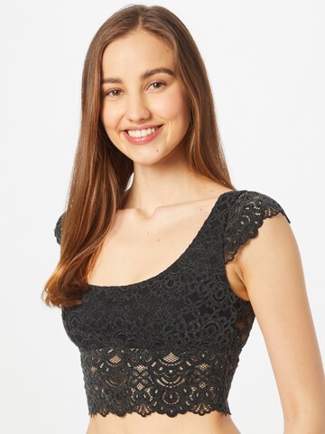 Gilly Hicks Bustier BH in Zwart: voorkant