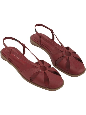 Limoya Sandaal 'Cally' in Rood