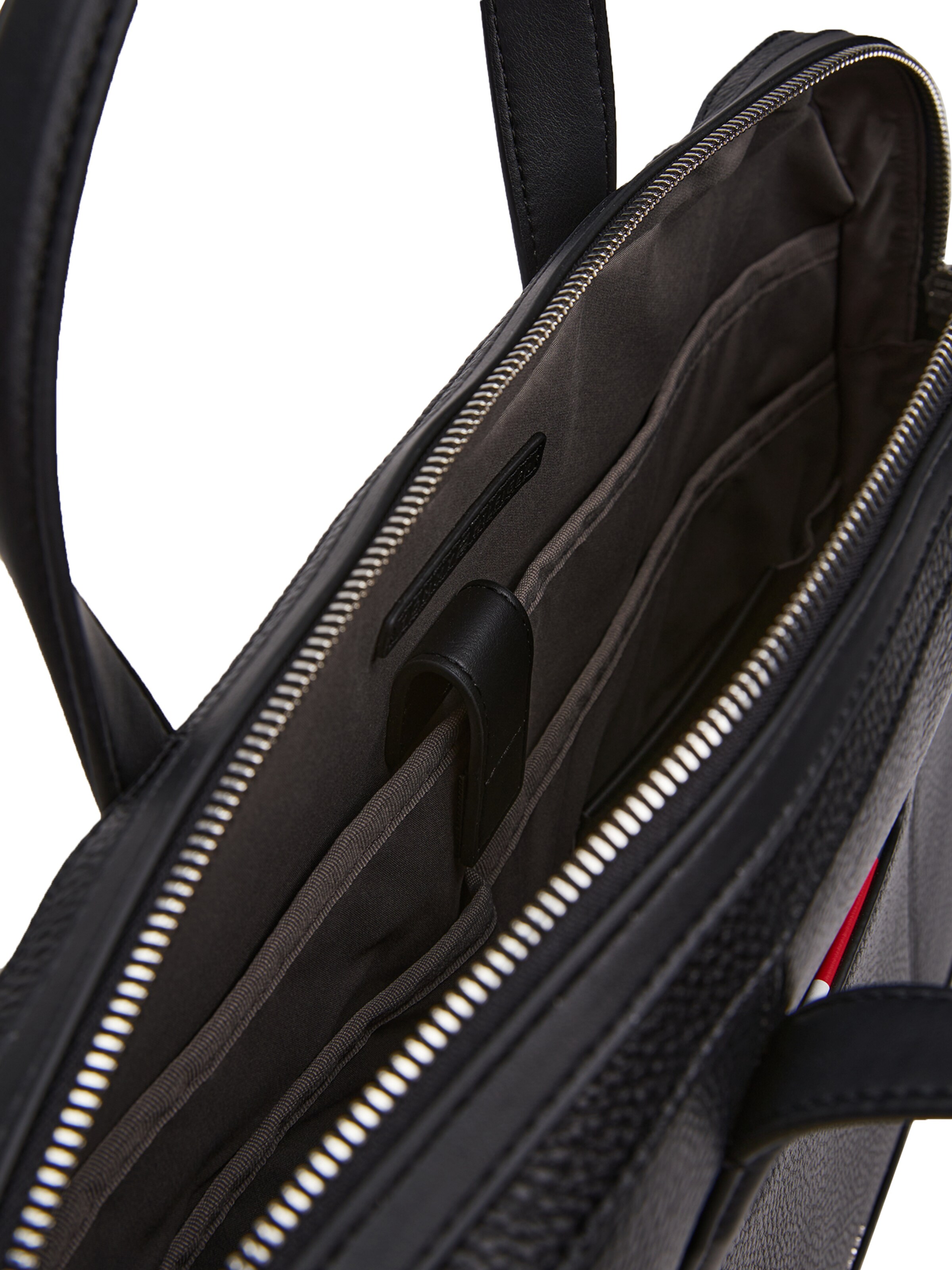 Sac d’ordinateur portable TOMMY HILFIGER en noir